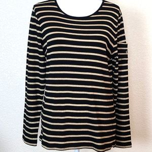 LAUREN RALPH LAUREN fine gauge sweater, M